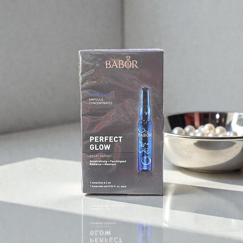 Babor Hydration Perfect Glow 7 Ampoules New Sealed